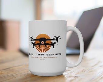 Large Deep Dive Coffee Mug - 15oz