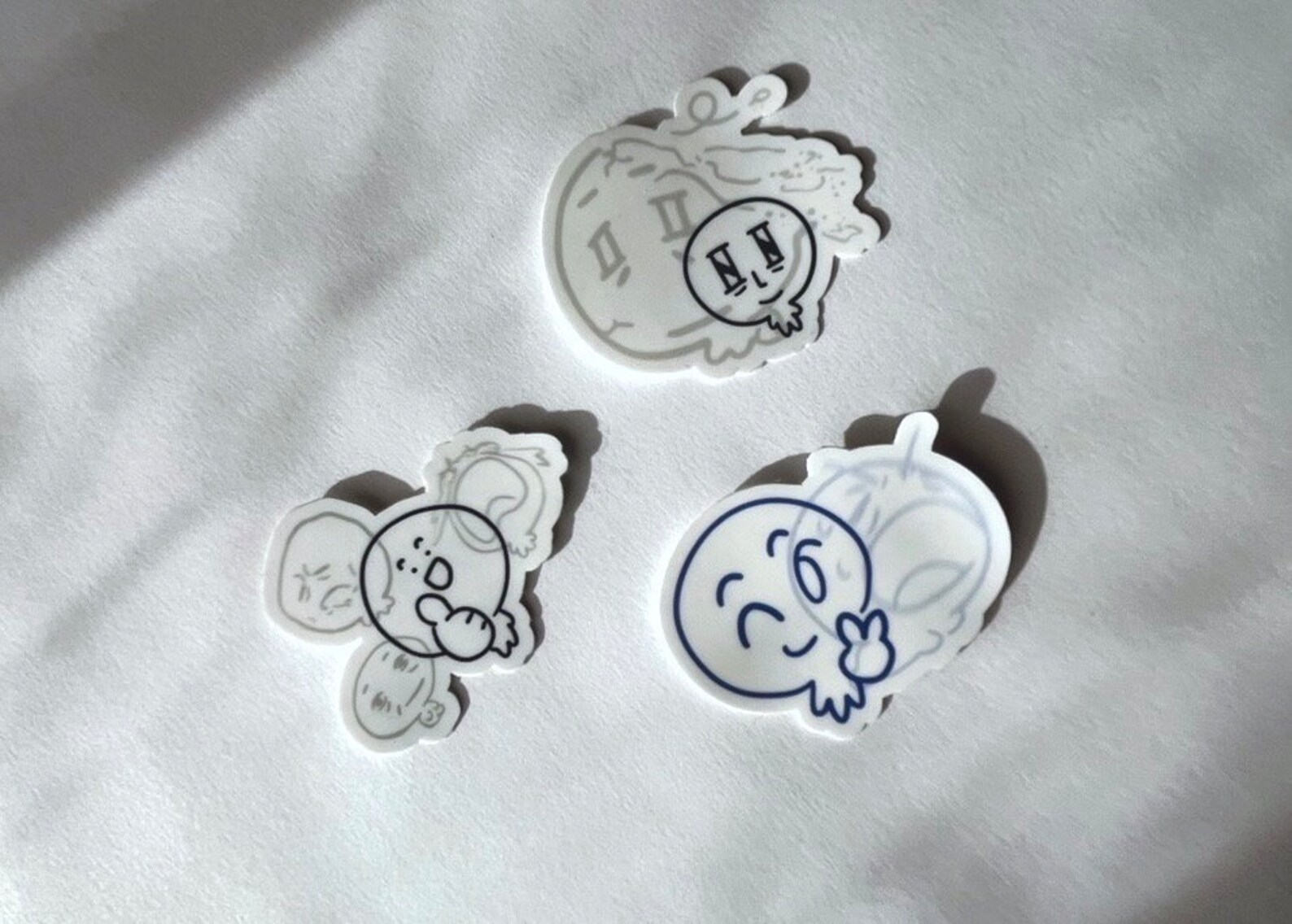 Lifestyle Stickers/ Little Guys | Back Pain, Allergy Season, Lactose ...
