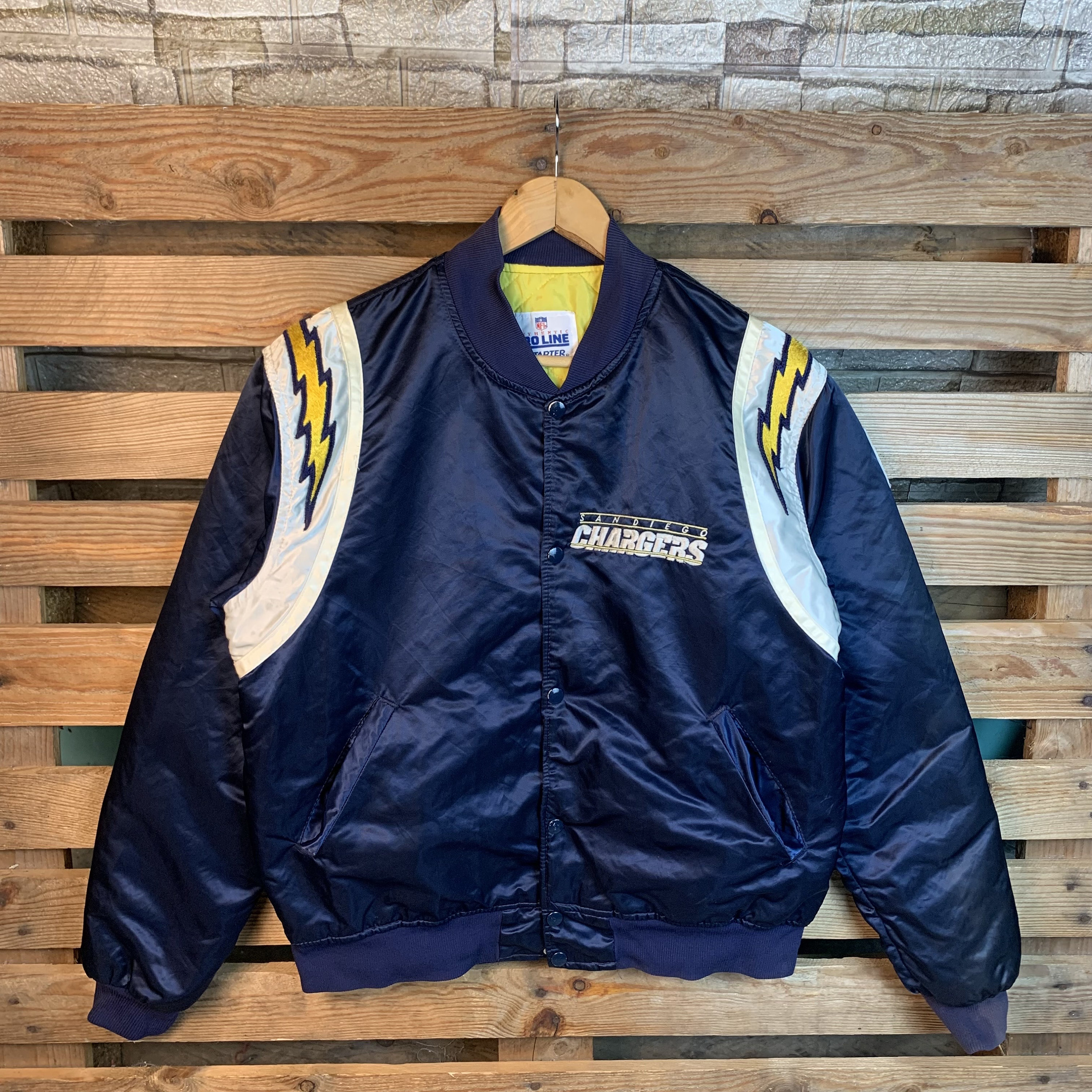 Vintage Starter Proline NFL San Diego LA Chargers Satin