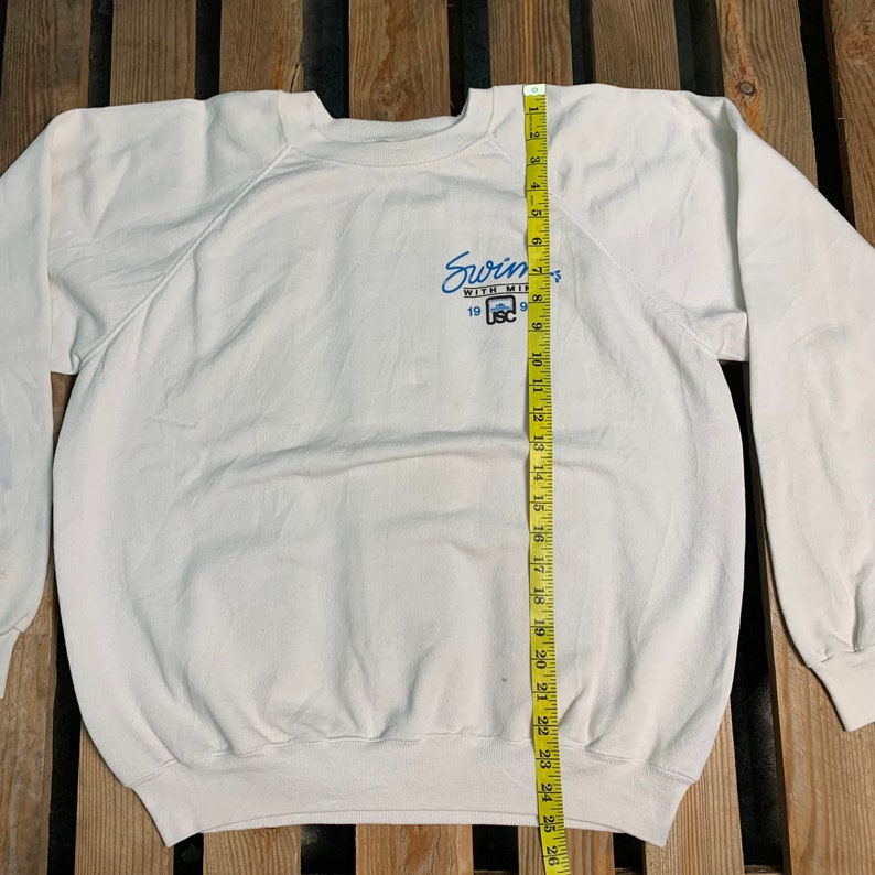 Vintage 90s Olympic Swim Stadium Swim With Mike Sweatshirt Olympic ...