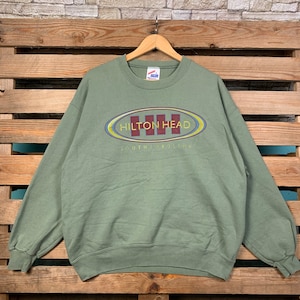 Vintage Hilton Head South Carolina Sweatshirt South Carolina Pullover Sweater South Carolina Crewneck Jumper Hilton Head Graphic Logo