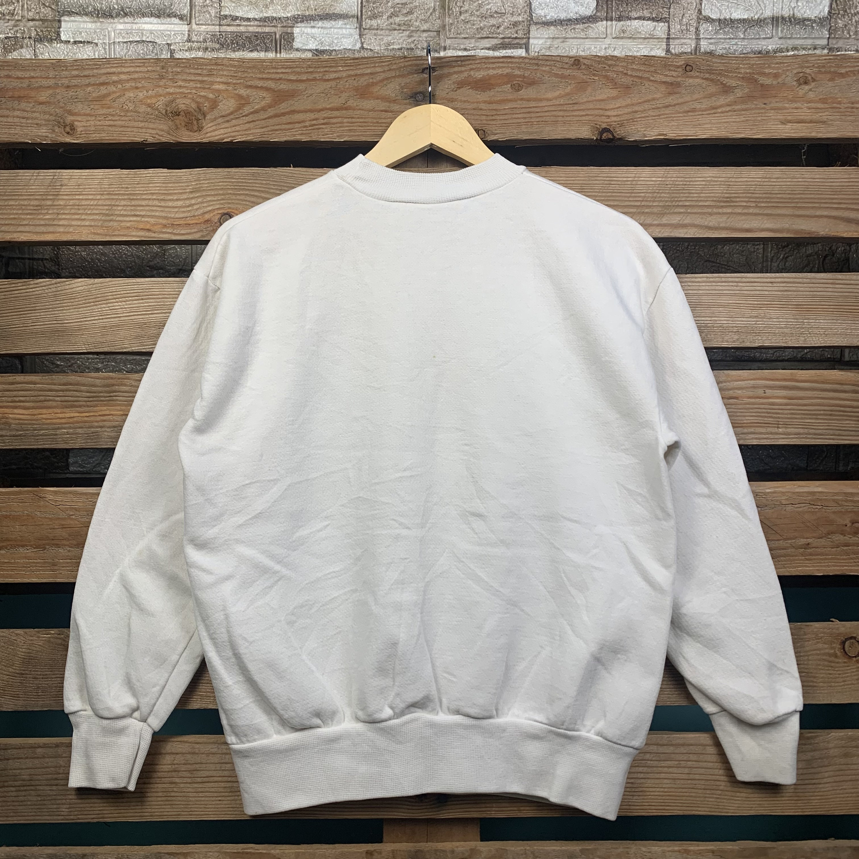 【JIMWAG】Vintage style sweat Distressed Japanese Streetwear Soft Grunge 90S Retro T