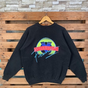 Vintage Vuarnet France Sweatshirt Vuarnet Pullover Sweater Vuarnet France Crewneck Sweater Vuarnet France Print Graphic Logo Large Size