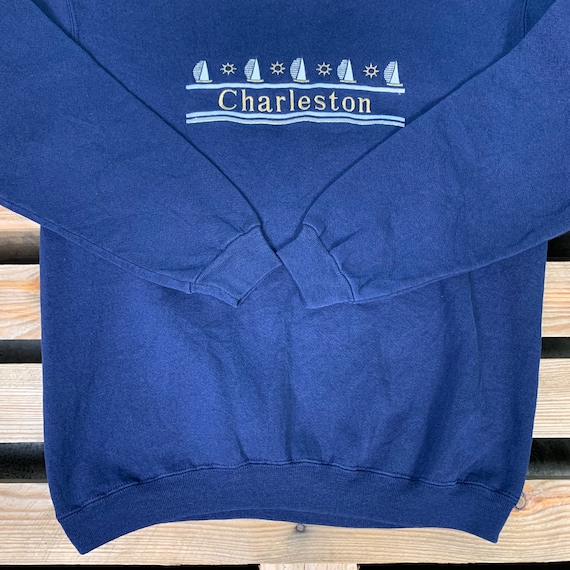 Vintage Charleston Sweatshirt Charleston Pullover… - image 4