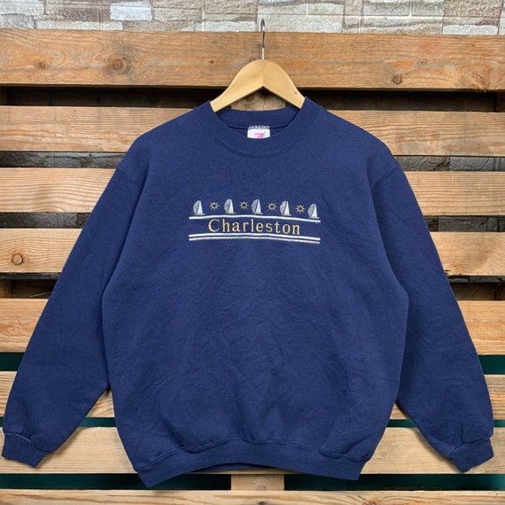 Vintage Charleston Sweatshirt Charleston Pullover… - image 1