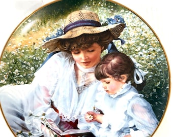 Dawno, dawno temu, 1985, talerz kolekcjonerski Reco z numerem 3994, Dzień Matki