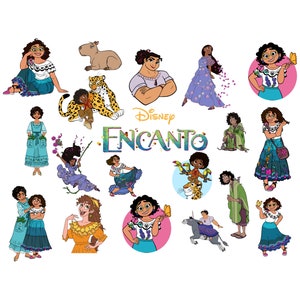 Encanto PNG-SVG Bundle, Encanto bundle, Mirabel png, Encanto Cliparts, Encanto Birthday Party, Encanto Instand Download, Bruno Png svg