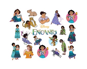 Encanto PNG SVG Bundle, Mirabel Cliparts (Digital Download)