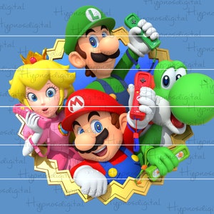 Mario Charaktere, Mario Luigi, Bowser Mario, Prinzessin Peach svg, Mario World png, Monster svg, super Mario svg, Mario png,