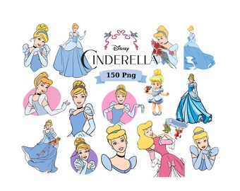 Cinderella Png bundle Clipart, Fairy Tale Princess, Glass Slipper, Castle, Princess png, Cinderella Png, Vacay Mode Png, Magical Kingdom Png