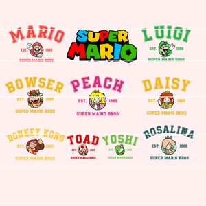 Super Mario Bundle Png, Super Mario Charaktere Png, Super Mario Familie Png, Super Mario Est Png, Super Mario Clipart, Mario World