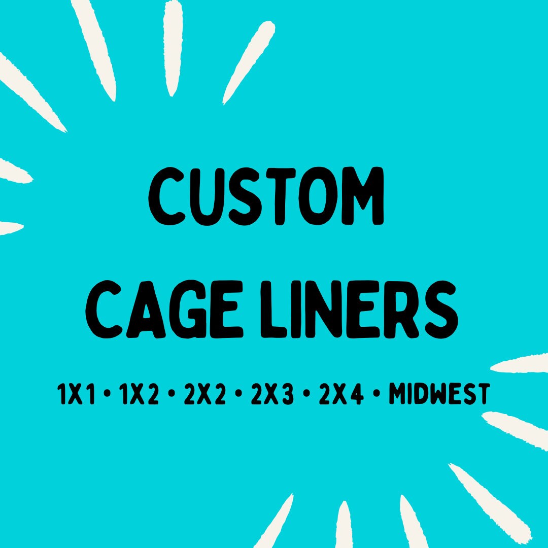 Custom Guinea Pig Cage Liners 1x1 1x2 2x2 2x3 2x4 Etsy