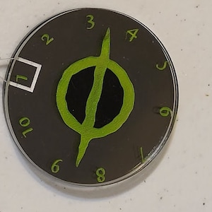 MTG Counter Dial, Magic the Gathering Life Counter, MTG Poison Counter, Tabletop Board Game Accessories, Commander, Trading Card Game.