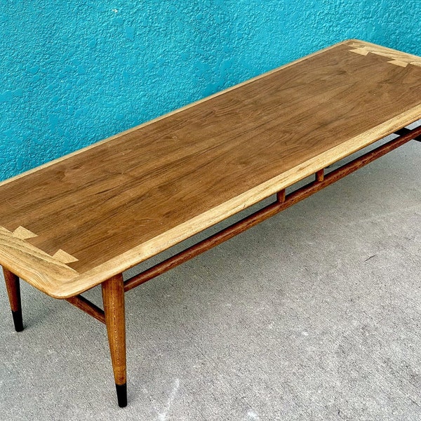 Mid-Century Dovetail Coffee Table Lane Acclaim