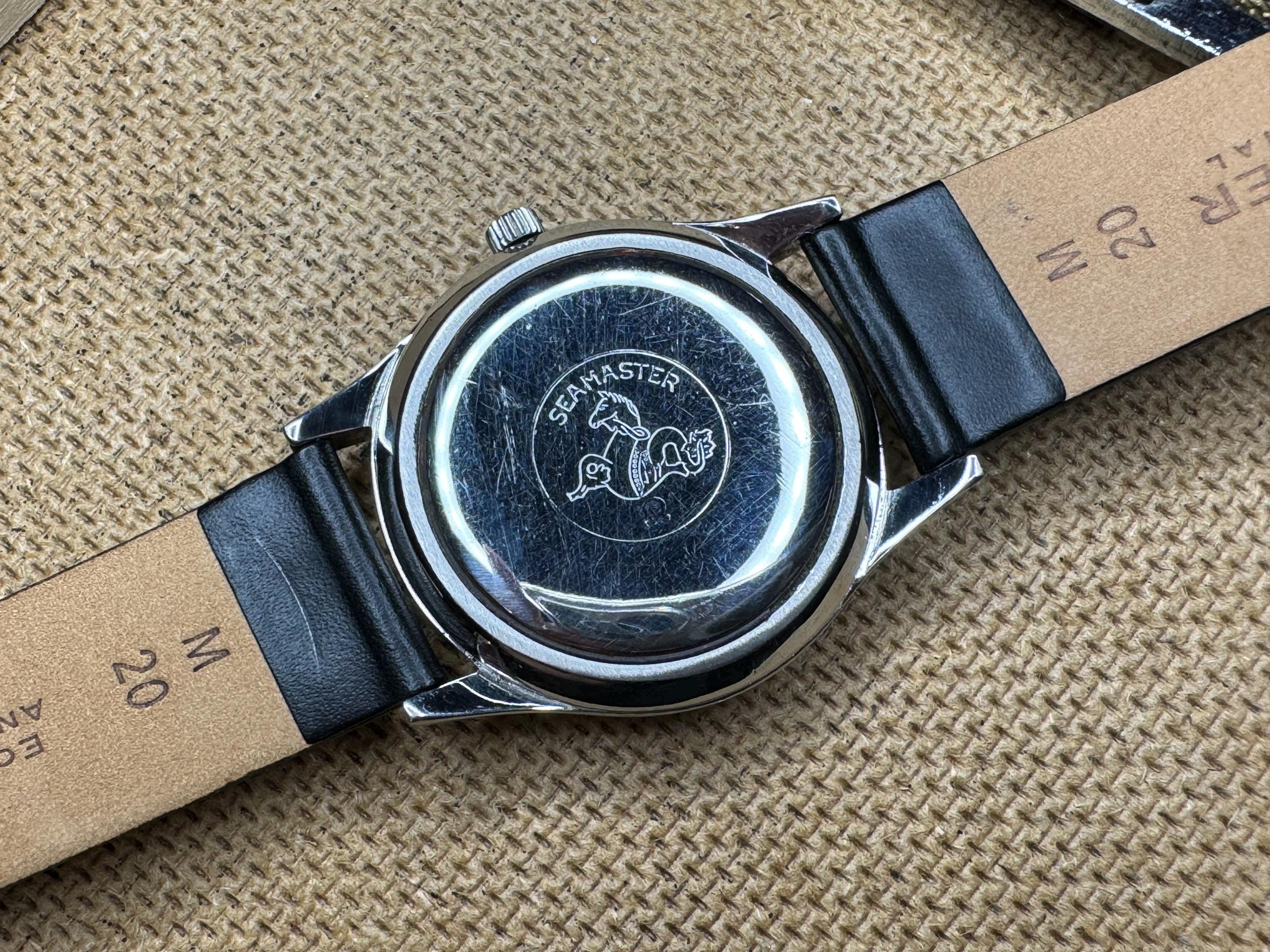 時計 Vintage OMEGA Seamaster Cosmic 2000 Dial 1970's Omega Seamaster Cosmic 2000 Vintage Mens Large Dive