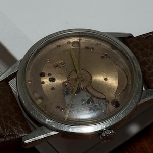 Custom Vintage Omega Seamaster – Rare Skeleton Dial Look | Unique Swiss Automatic Watch | Collectible Omega Men’s Timepiece