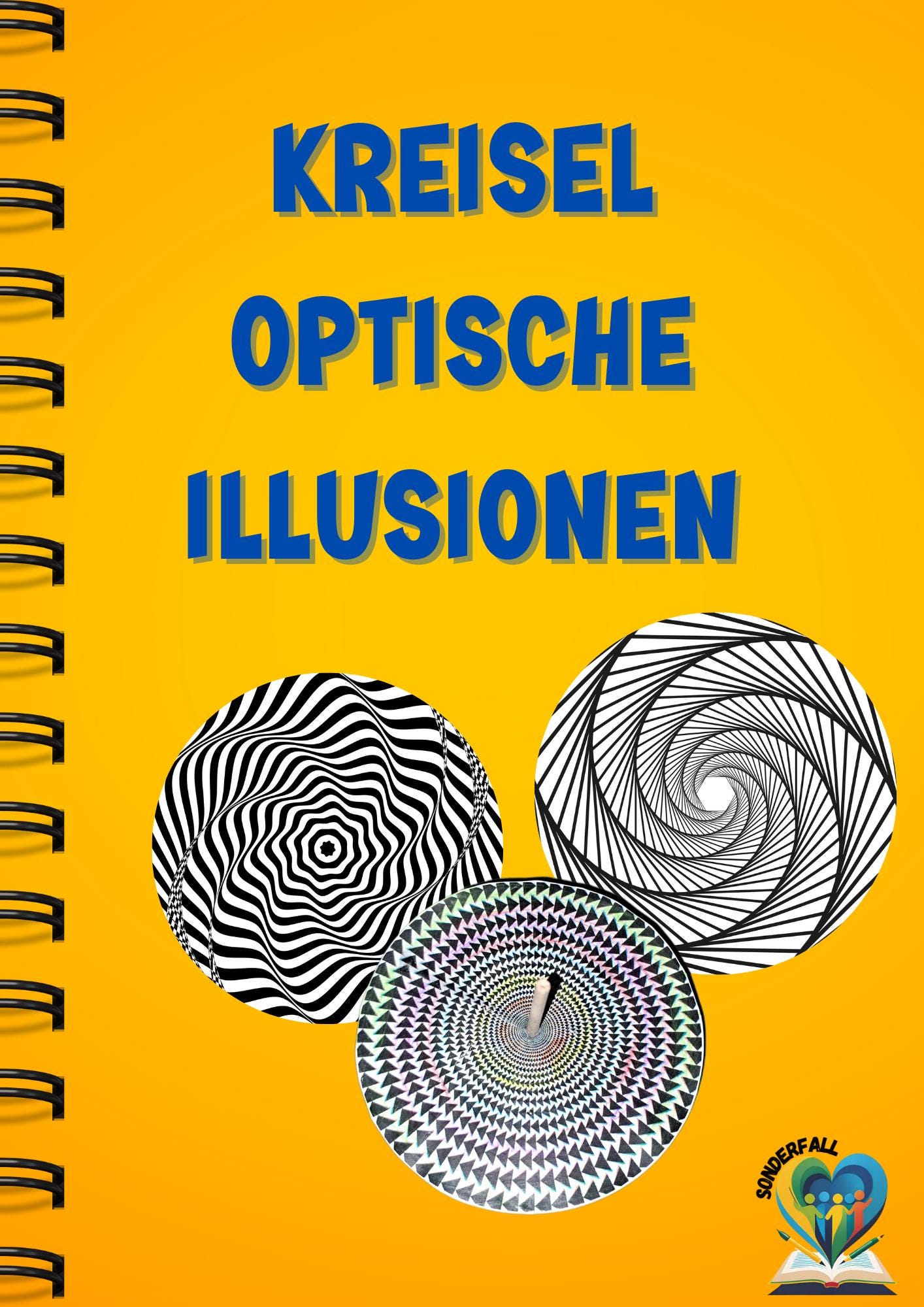 Spinning Tops with Optical Illusions – Creative Craft Project