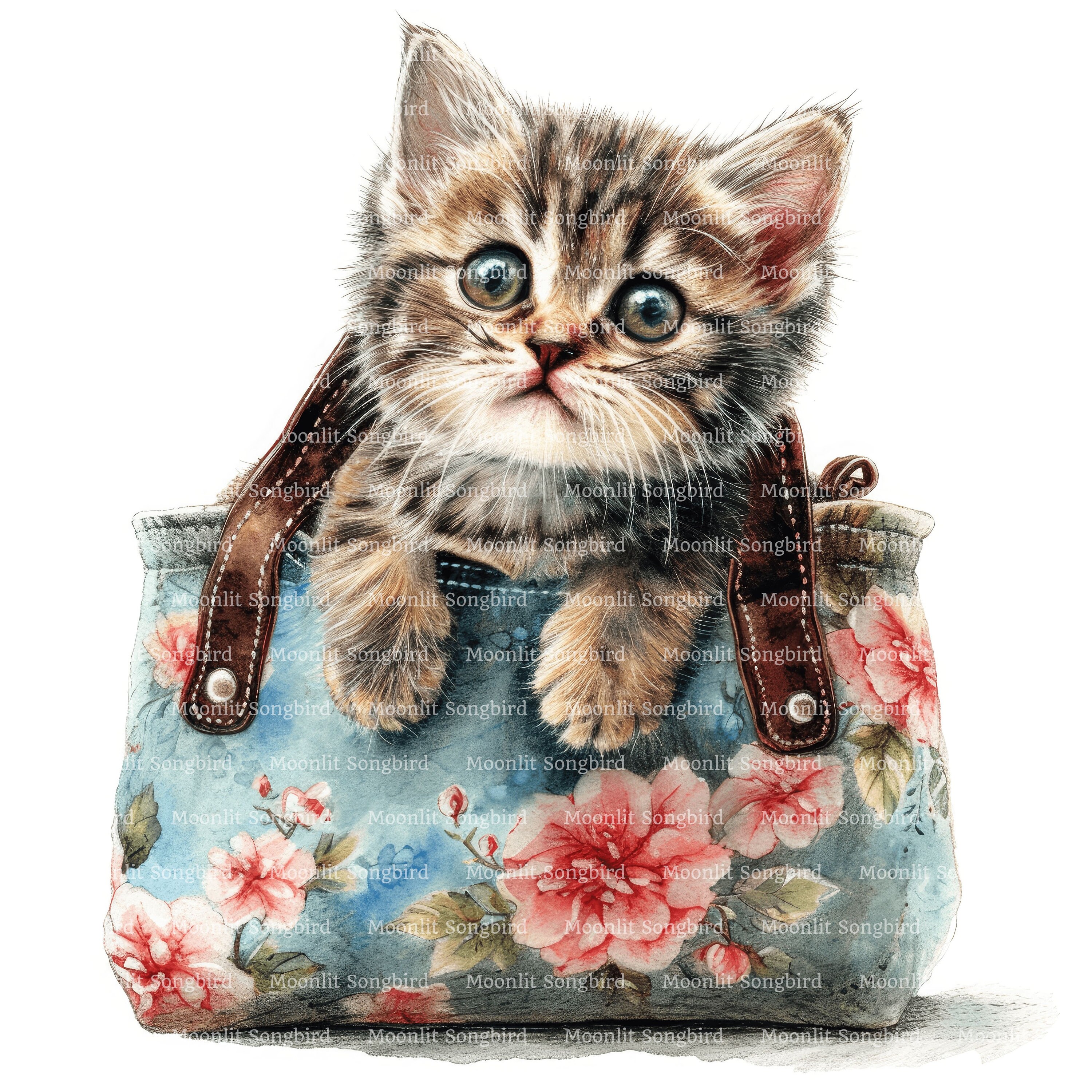 Fluffy flower purse best sale