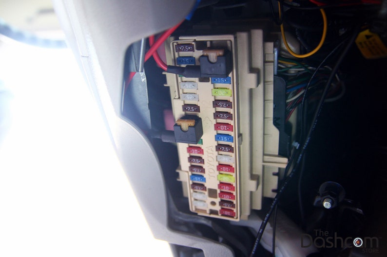Toyota Interior/cabin Tall Fuse Box Cover. Toyota Extended Fuse Box ...