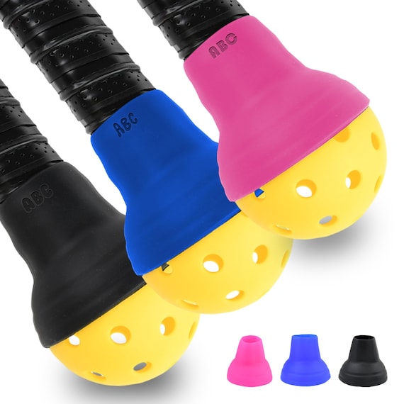 Custom 1 Piece Silicone Pickleball Ball Retriever w/ Initials,Pickleball Upper Suction Cup,Pickleball Accessory,Gift for Pickleball Lovers
