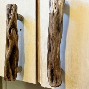 Driftwood Handles and Pulls to suit IKEA cupboards and drawers