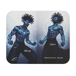 Gamer Mouse Pads - Destructo Twins