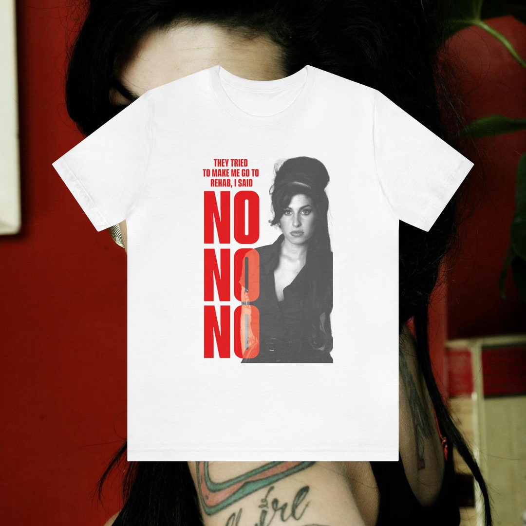 Reclaimed Vintage unisex licensed Amy Winehouse t-shirt in white