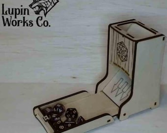 Wooden Dice Tower