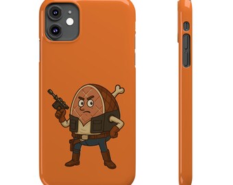 Ham Solo - Han Solo Star wars Parodie - schlanke Handyhülle