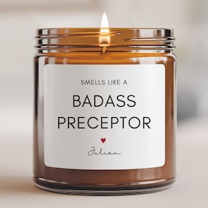 Funny Preceptor Candle,Gift for Her or Him,Nurse Preceptor Gift,Nursing Preceptor Gifts,Nurse Practitioner Gift for Woman,Nurse graduation