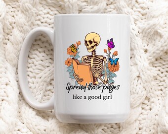 Smut Readers Mug: Spicy Book Lover Gift, Booktok Coffee Cup