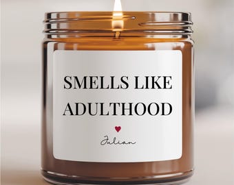 Personalized 21st Birthday Candle: Funny Gift for Him/Her
