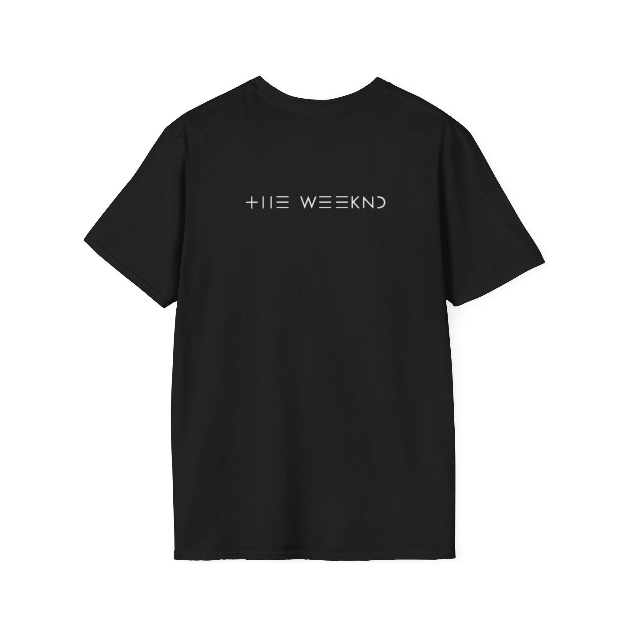 The Weeknd Graphic Black & White T-shirt - Etsy