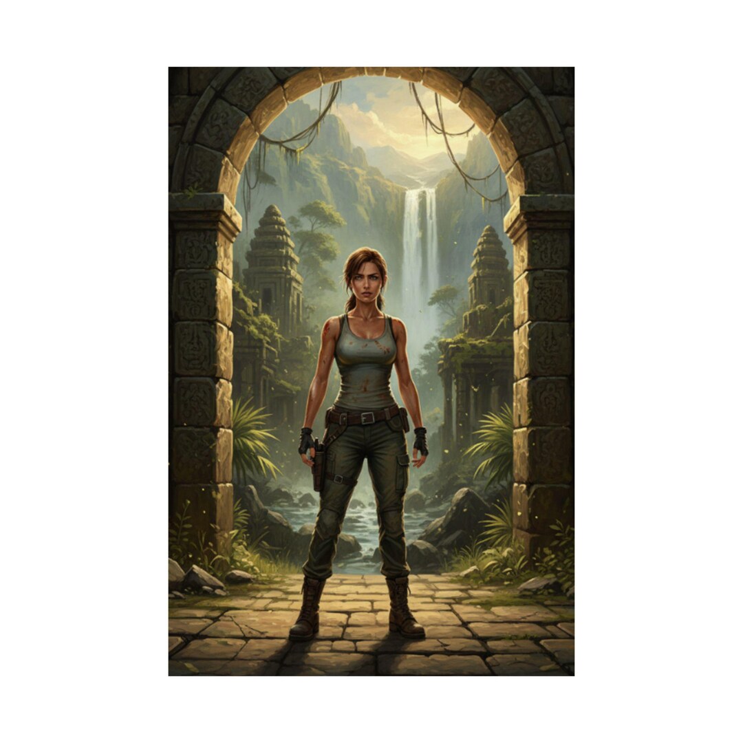 Tomb Raider, Matte Vertical Posters - Wall Art, Motivational Decor ...