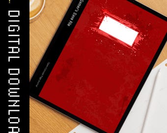 Speicherstand-Tagebuch für Gamer | Offenes Gaming-Notizbuch (Digitaler Download)