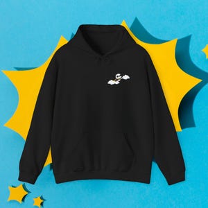 You Got This Super Panda Hoodie | Smiling Cloud Encouragement Sweatshirt Bild 5