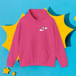 You Got This Super Panda Hoodie | Smiling Cloud Encouragement Sweatshirt Bild 13