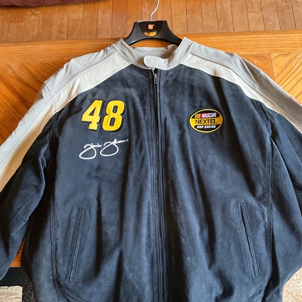 Chase Authentics, Wilson Leathers, Jimmie Johnson #48 Nextel Cup Jacket. Size XXL