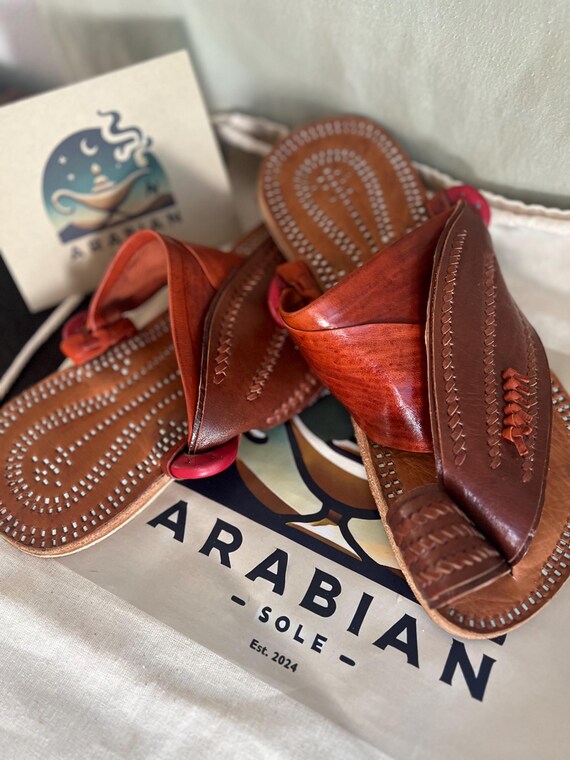 Camel Leather Sandals – Handmade Father display picture 3