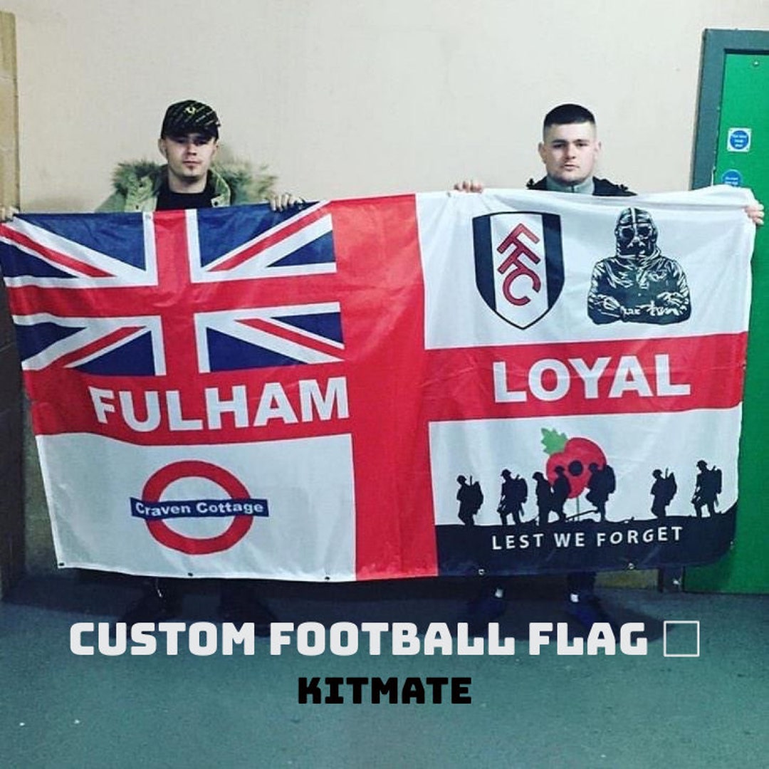 Custom 5x3 Football Flag Upload or Describe Your Design and We Make It