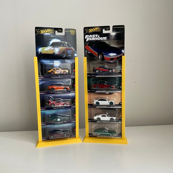 ホットウィール ディスプレイスタンド　5個 5 Car Hot Wheels Display Stands Card Holders - Etsy