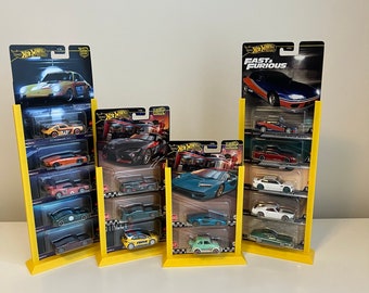 Hotwheels DISPLAY STAND 3SET 【送料込み】 HotWheels Display Stand - Holds Up To 5 Cars – Motive3D