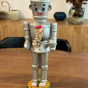 Vintage Kurt Adler Wooden Wizard of Oz Tin Man Nutcracker with Box | Holiday