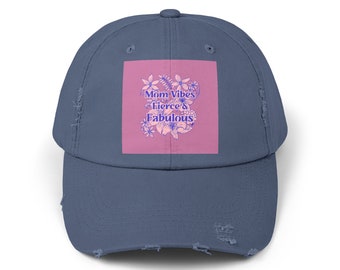 Mother's day Unisex Distressed Cap