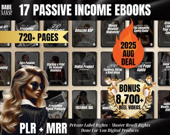 MRR PLR eBook Bundle: Etsy Seller Digital Product Pack