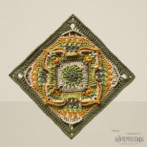 Crochet Pattern - Em Cabal  Square