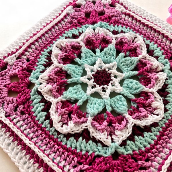 Crochet Pattern - New Beginnings Square