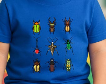 Insect Explorer Toddler Tee - Bug Love T-Shirt, Kids Insect Shirt, Nature Lover Tee, Fun Outdoor Playwear, Special Gift