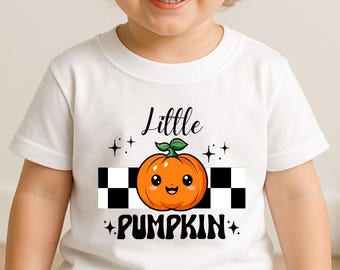 Autumn Toddler Tee | Little Pumpkin Short Sleeve Top, Fall Outfit, Autumn Fall Gift Shirt, Kids T-Shirt, Cute Pumpkin Shirt, Fun Aunt Gift