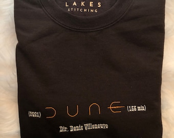 DUNE Movie Embroidered T-Shirt, Crewneck/ Sweatshirt, Hoodie